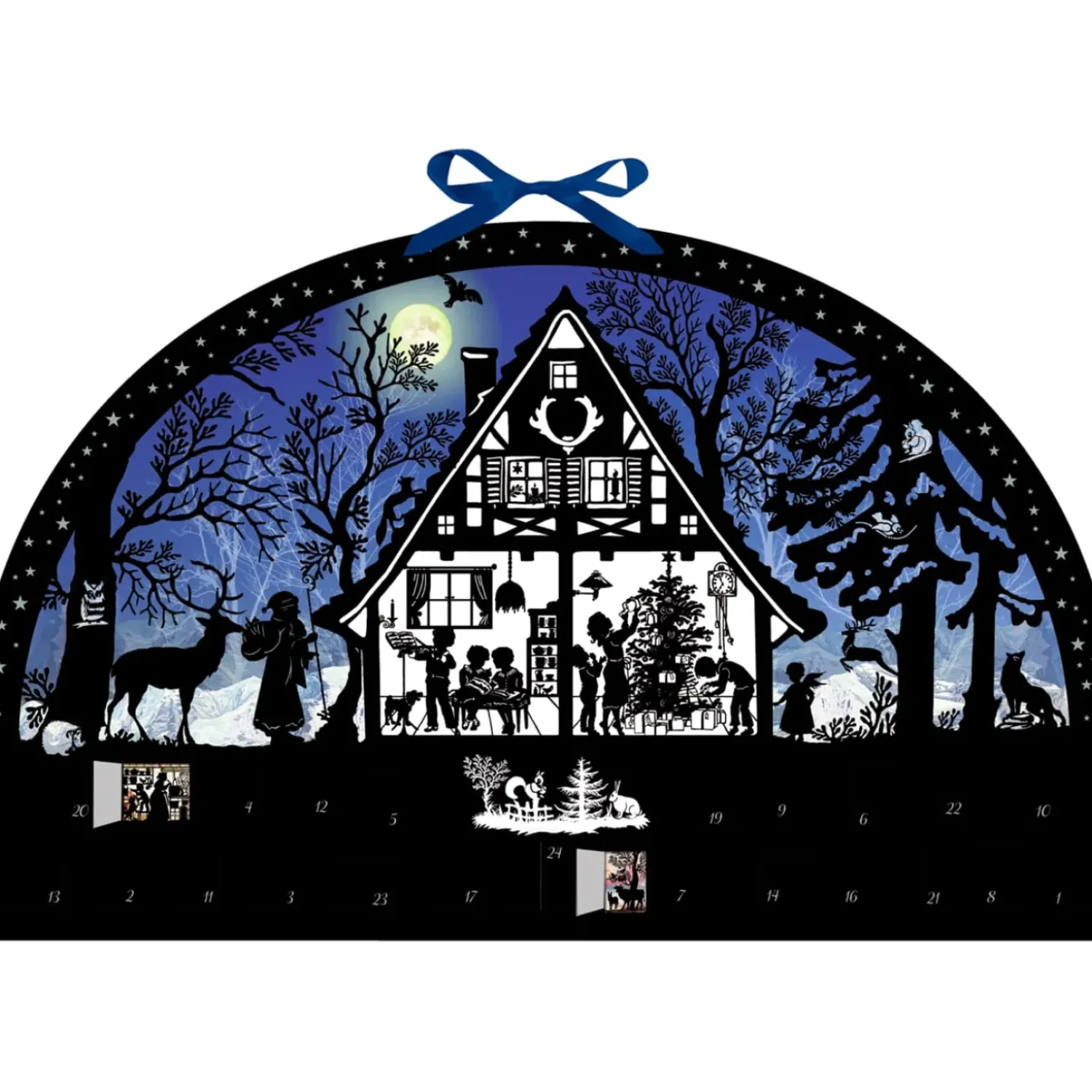 Käthe Wohlfahrt Adventskalender Lichterbogen "Weihnachtswald"