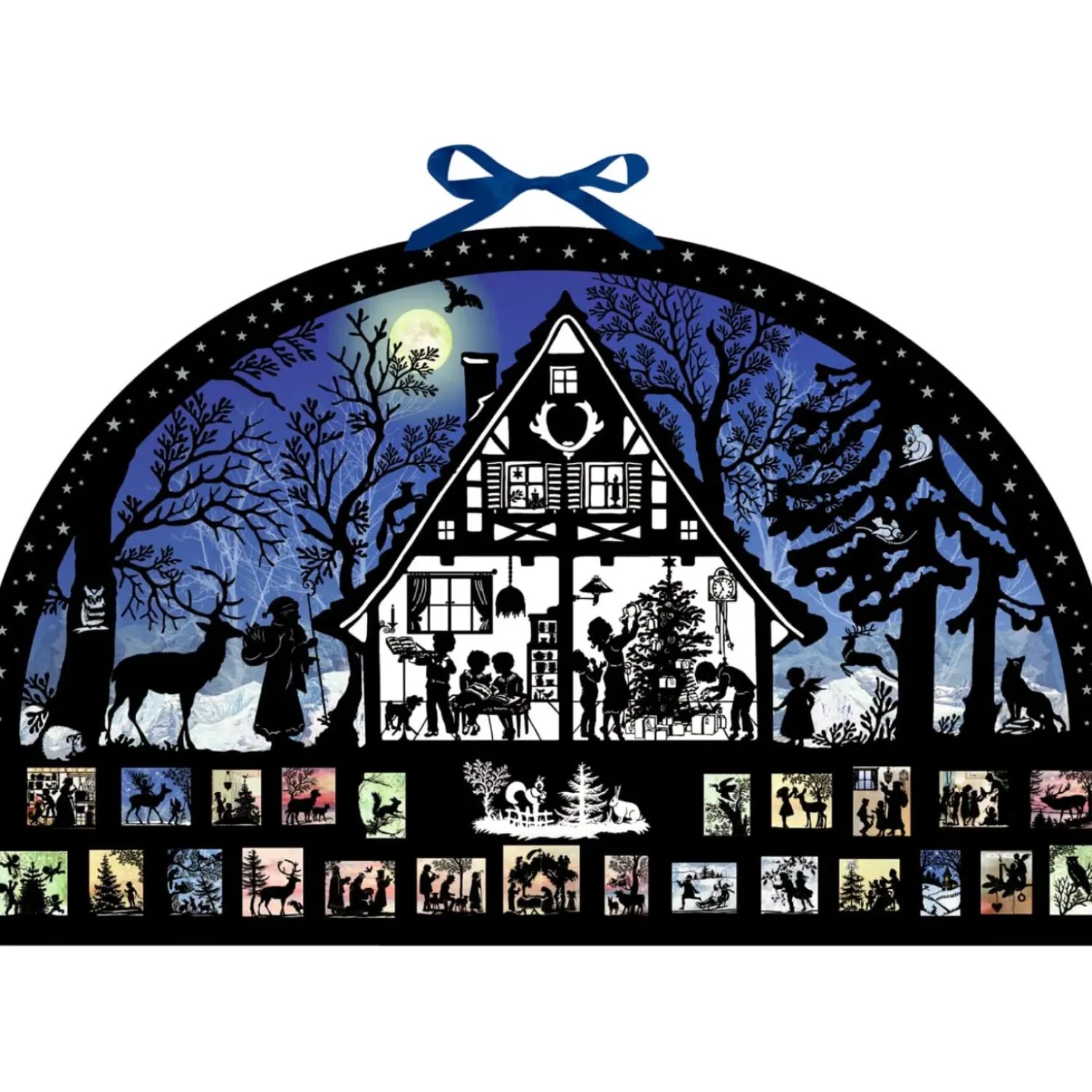 Käthe Wohlfahrt Adventskalender Lichterbogen "Weihnachtswald"