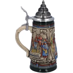 Käthe Wohlfahrt Bierkrug Mit Zinndeckel