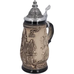 Käthe Wohlfahrt Bierkrug Mit Zinndeckel 