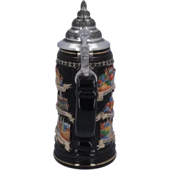 Käthe Wohlfahrt Bierkrug Mit Zinndeckel 