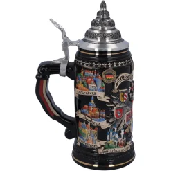 Käthe Wohlfahrt Bierkrug Mit Zinndeckel 