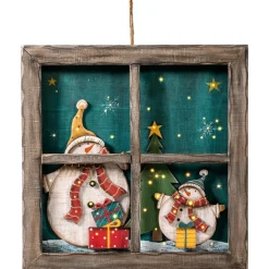Käthe Wohlfahrt Deko-Fenster "Weihnachtsabend"