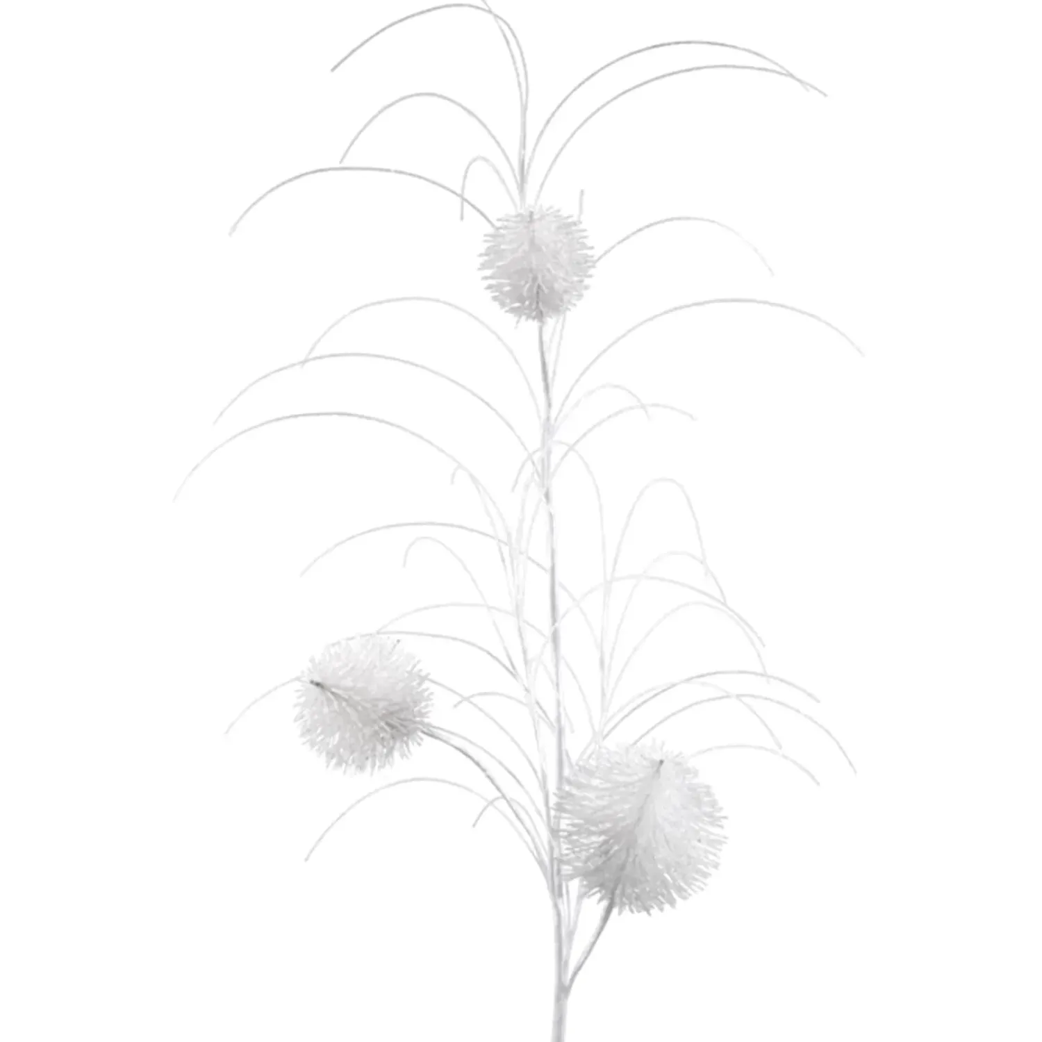 Käthe Wohlfahrt Dekozweig Mit Bommel, Weis