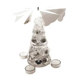 Käthe Wohlfahrt Dreamlight "Winter Story" - Teelicht-Pyramide Classic