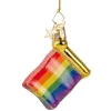 Poesie in Glas Flagge Regenbogen
