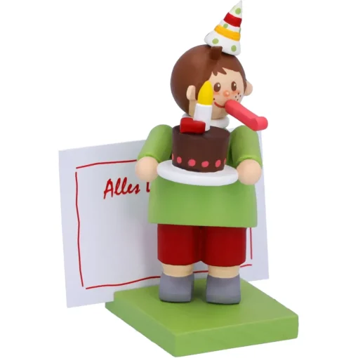 Käthes Original Junge Mit Torte "Herzlichen Gluckwunsch"