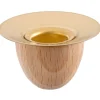 Richard Glässer Kerzenhalter, Natur, R 28 Mm, H 15 Mm