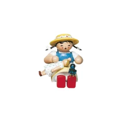 WENDT & KÜHN Madchen Mit Puppe Und Vogel Auf Fus