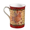 Käthe Wohlfahrt Porzellan-Tasse "Lebkuchenzeit"