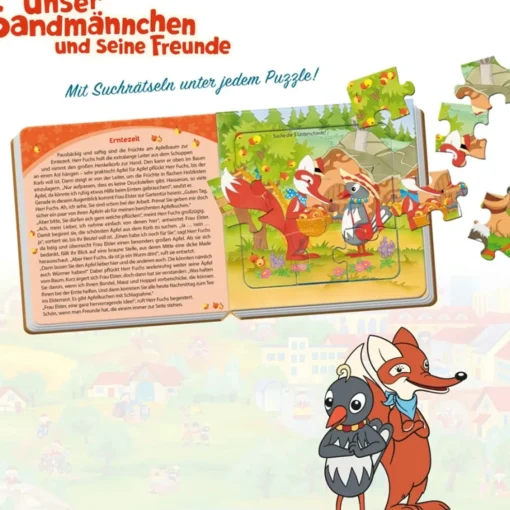 Trötsch Verlag Puzzlebuch "Herr Fuchs Und Frau Elster"