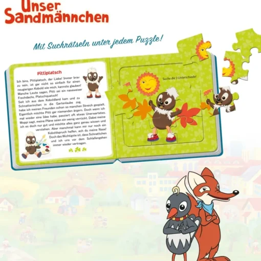 Trötsch Verlag Puzzlebuch "Mein Erstes Puzzlebuch - Unser Sandmannchen"