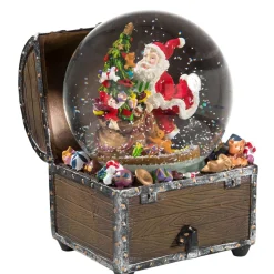 Käthe Wohlfahrt Schneekugel "Weihnachtliche Schatzkiste"