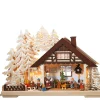 Käthes Original Schwibbögen "Weihnachtstraume Werden Wahr", 230V Mit Usb A-Anschluss