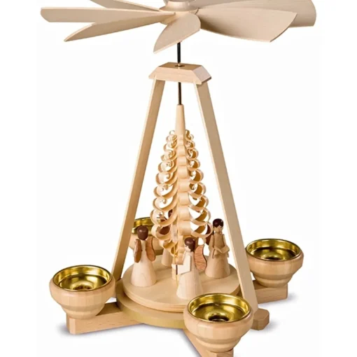 Müller Kleinkunst Teelicht-Pyramide "Engel"