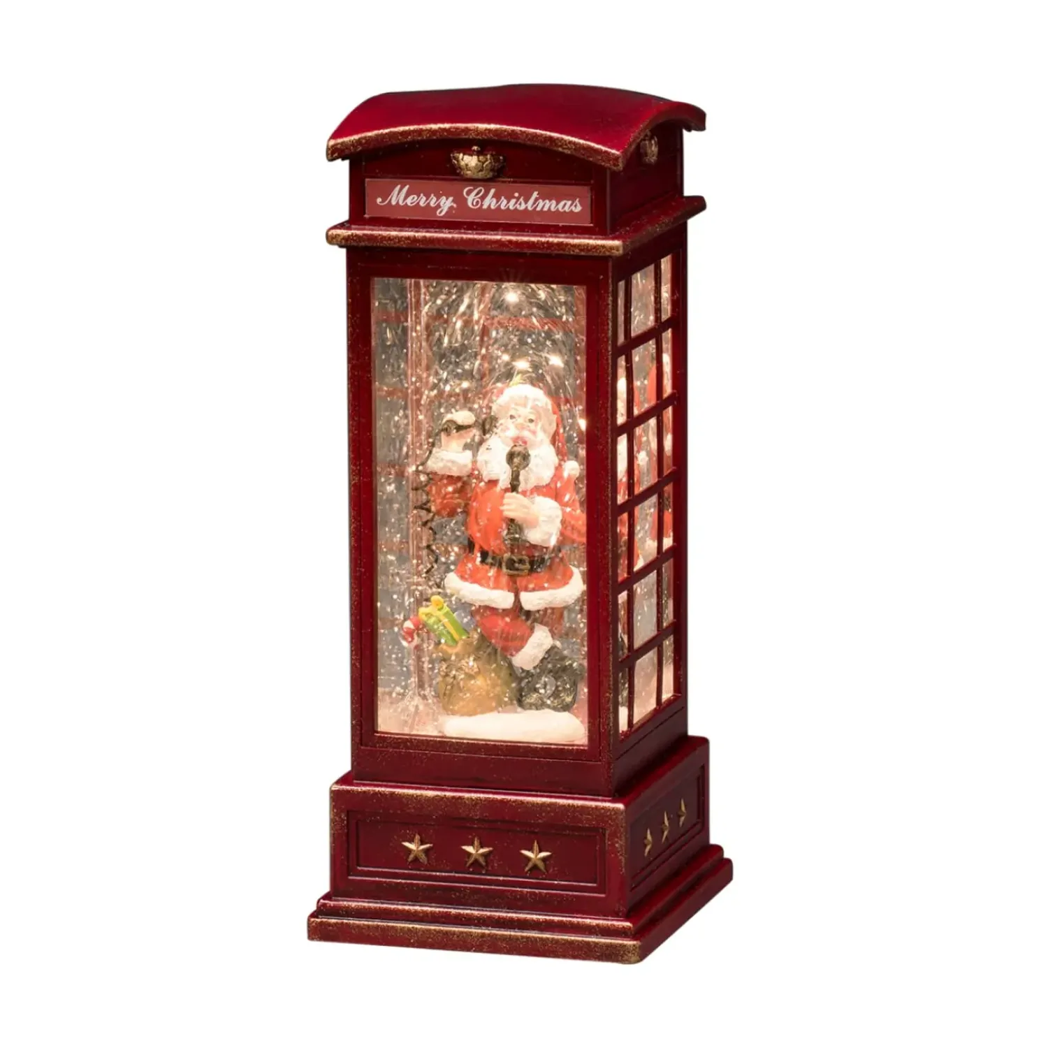 KONSTSMIDE Telefonzelle Mit Weihnachtsmann