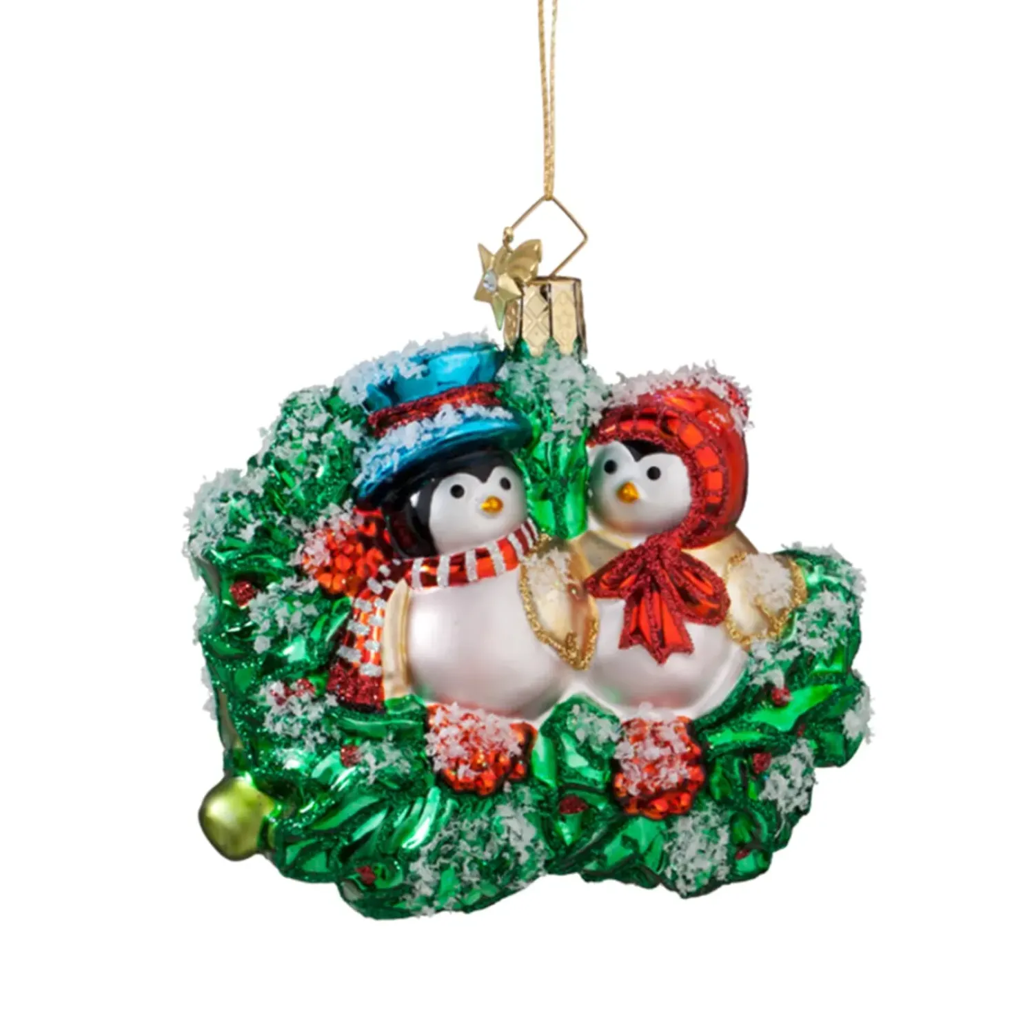 Poesie in Glas Vogelpaar