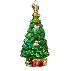 Poesie in Glas Weihnachtsbaum