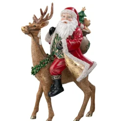 Käthe Wohlfahrt Weihnachtsmann Auf Rentier