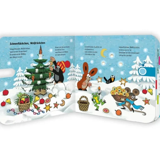Trötsch Verlag Weihnachts-Soundbuch "Der Kleine Maulwurf"