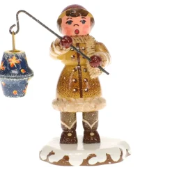 Hubrig Volkskunst Winterkinder Madchen Mit Sternhimmellampion